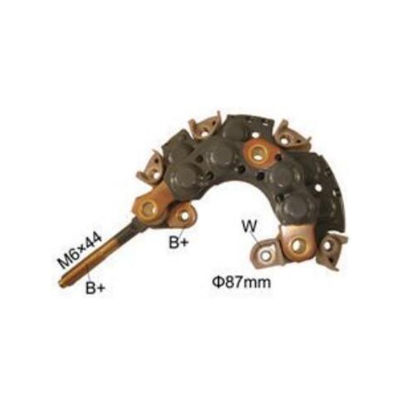 ND-60033 Automotive Alternator Parts Rectifier INR724 for Cars and Trucks and Heavy Duty